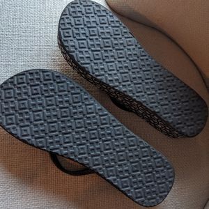Tory Burch wedge flip flops 6.5/7